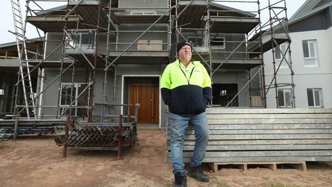 Port Hughes Tavern owner Justin Zwar, whose plumbing company Peninsula Plumbing lost money in the collapse of Coast to Coast Homes. Picture: Tait Schmaal