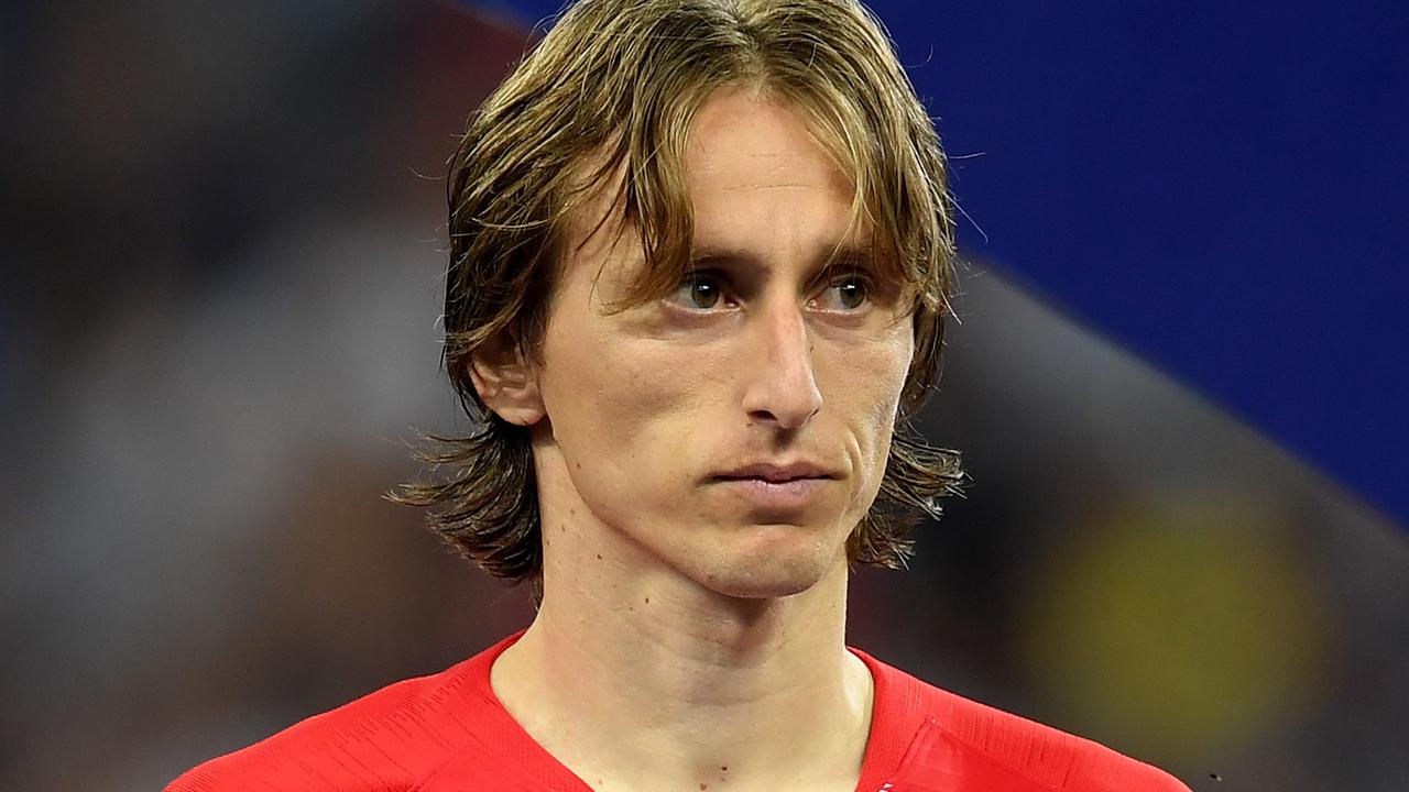 Croatian star Luka Modric won the World Cup Golden Ball award.