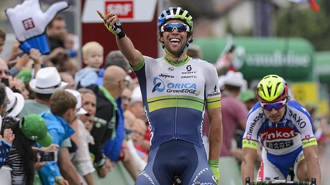 Michael Matthews wins Stage 4 of the 79th Tour de Suisse in Schwarzenbach, Switzerland.