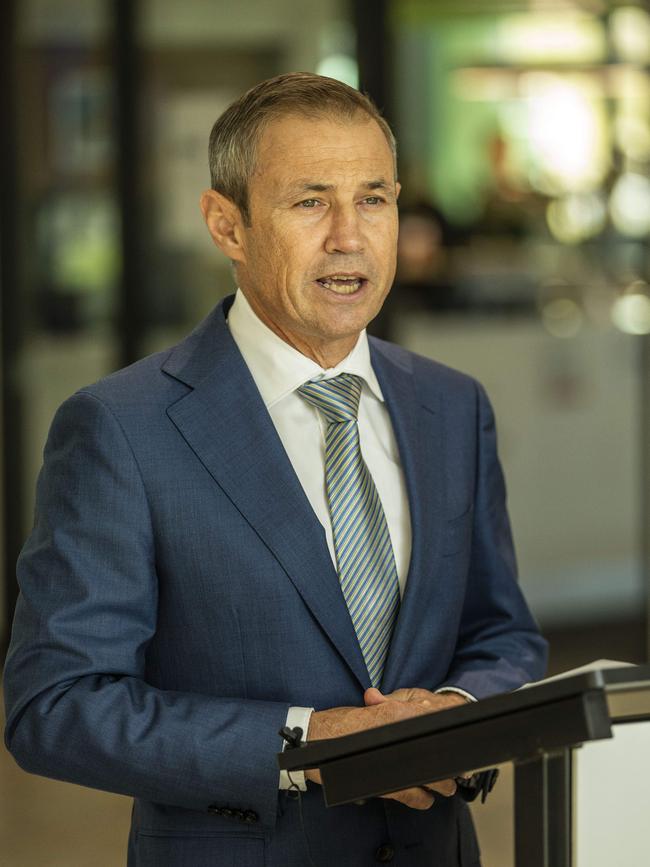 WA Health Minister Roger Cook. Picture: Michael Wilson