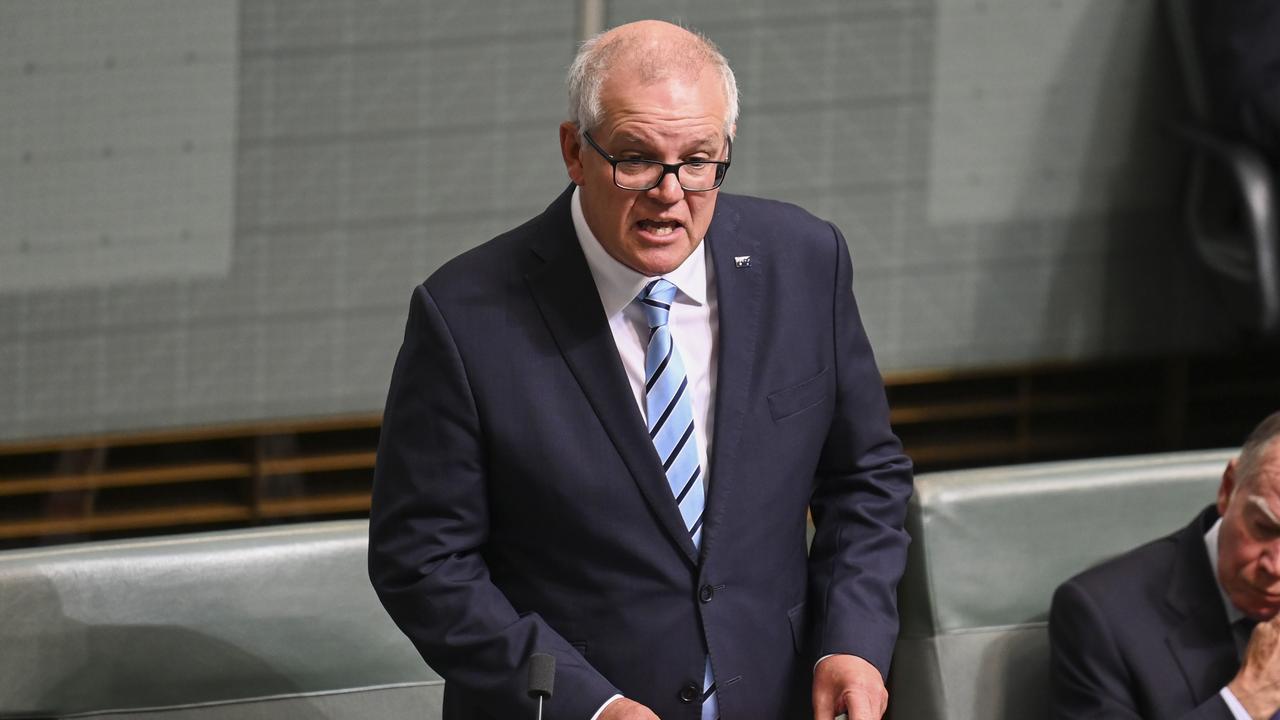 Mr Morrison will say goodbye to politics this week. Picture: NCA NewsWire / Martin Ollman