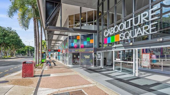 Caboolture Square Shopping Centre was the scene of a serious assault on a security guard.