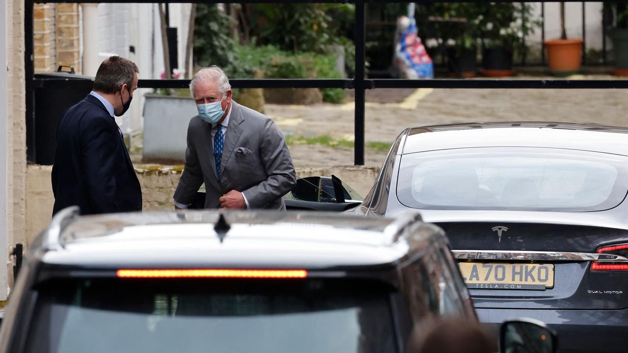 Prince Charles’ father was admitted to the hospital on Tuesday. Picture: Tolga Akmen/AFP