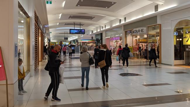 Northland Shopping Centre, Preston images of social distancing, temperature checks, queues on 21 May 2020 during coronavirus lockdown