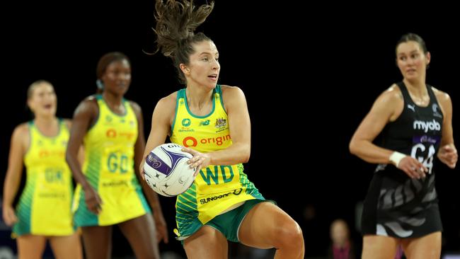 Amy Parmenter of the Australian Diamonds. Photo by Phil Walter/Getty Images.