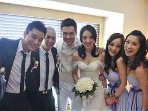 Yunxiang Gao and Xuan Dong on their wedding day.