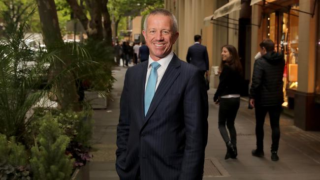 NAB’s head of business banking Anthony Healy. Picture: Stuart McEvoy