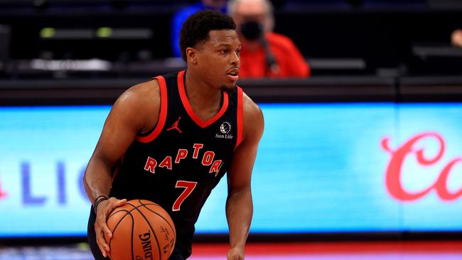 The Raptors are keeping Kyle Lowry. (Photo by Mike Ehrmann/Getty Images)