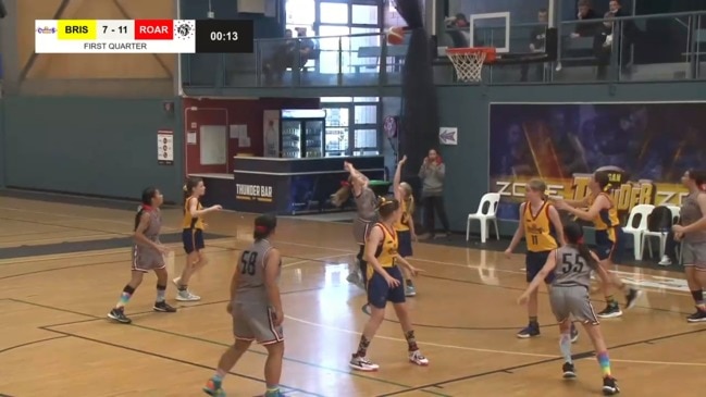 REPLAY: U12's Girls Basketball State Championships – RedCity Roar vs Brisbane Capitals (Div 2 Grand Final)