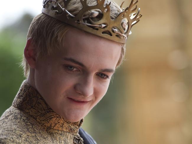 Jack Gleeson as the boy king Joffrey in Game of Thrones. Picture: Supplied