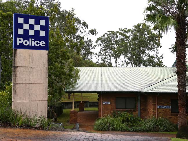 The Mudgeeraba Police station near the Mudgeeraba Rd overpass. Photo: David Clark