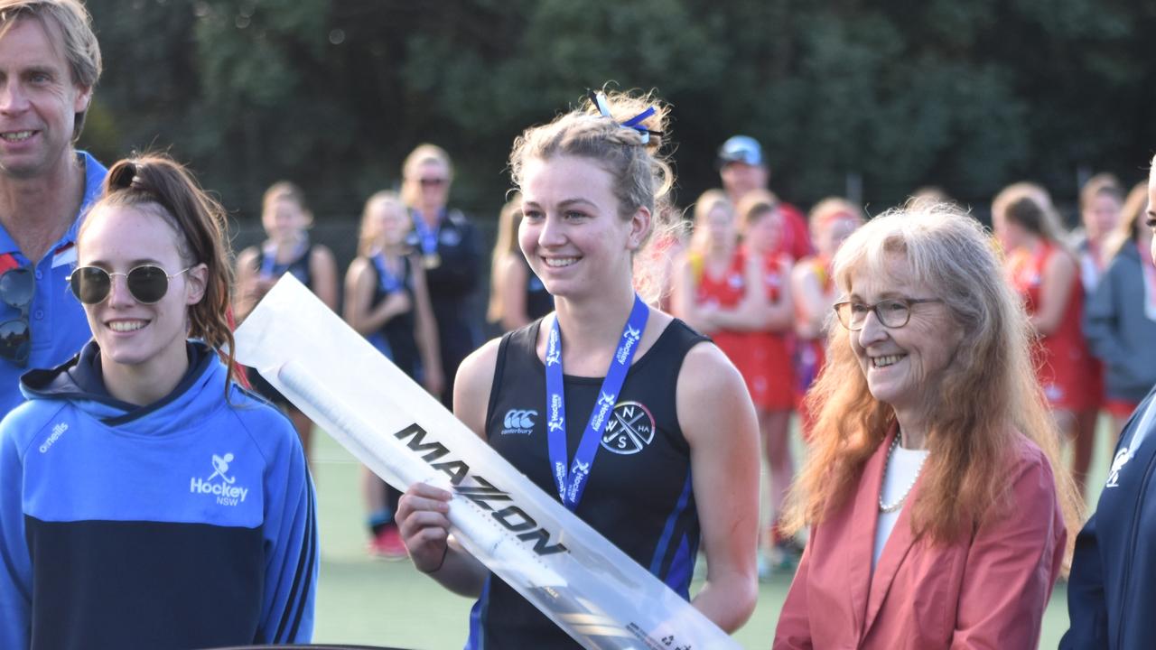 North West Sydney player Alana Kavanagh, alongside Goulburn girl Georgie Smitheers, won players of the championship.