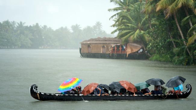 Kerala during monsoon season.