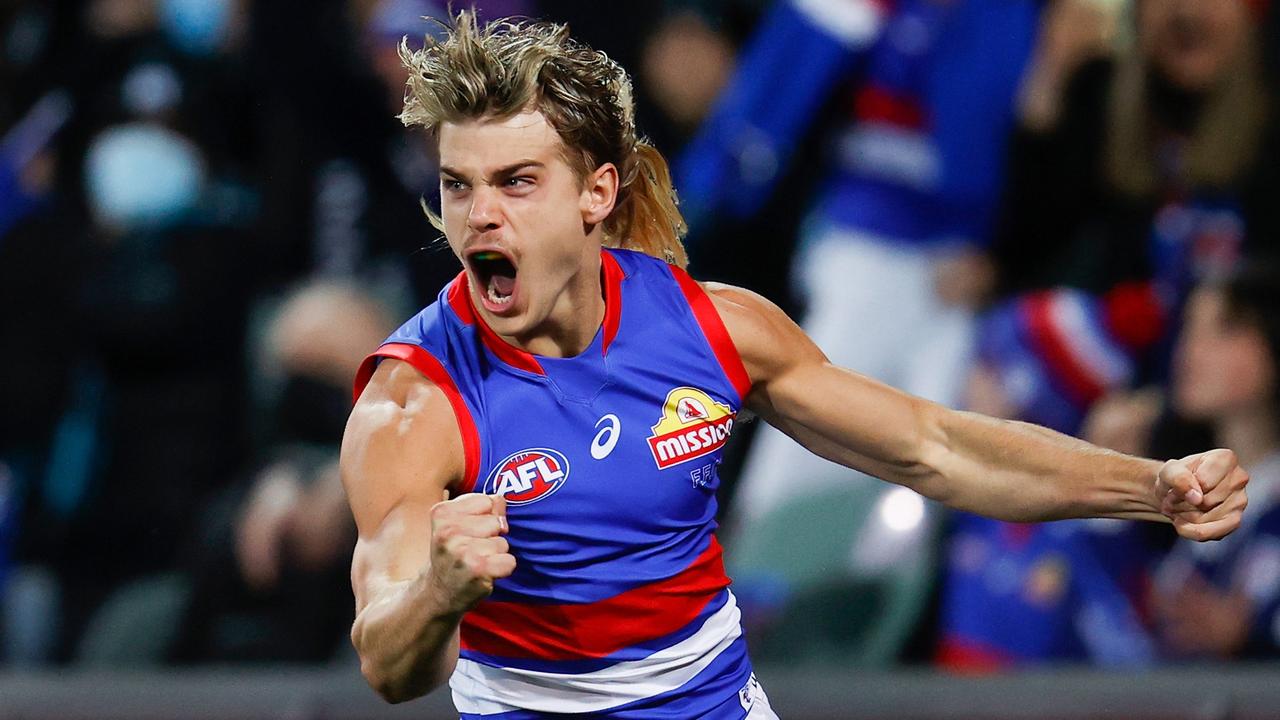 A formal complaint has been made by a 22-year-old man who alleges he was pushed by Bailey Smith in the early hours of October 4. (Photo by Michael Willson/AFL Photos via Getty Images)