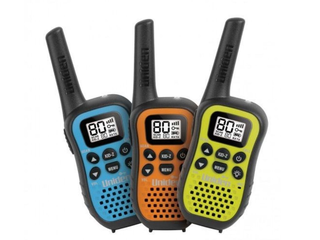 Uniden 80 Channel UHF CB Handheld Radio Triple Colour Pack