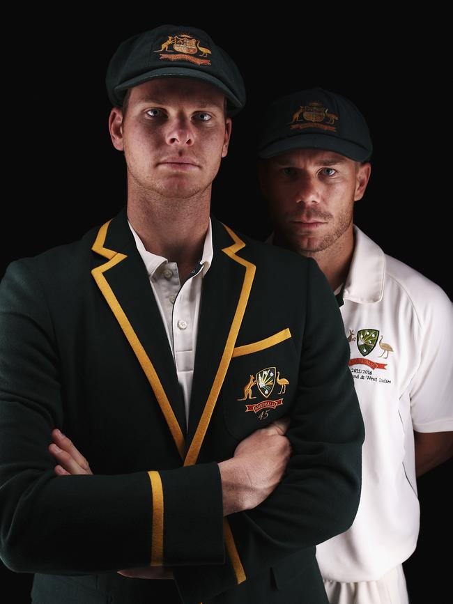 Steve Smith and David Warner. Picture: Getty Images