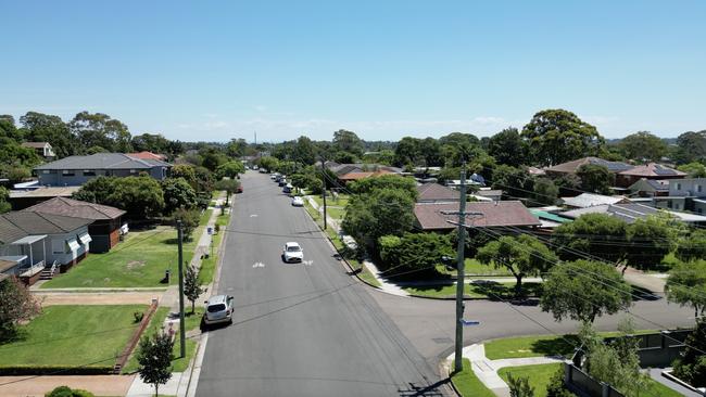 A generic photo of homes in suburban Toongabbie.