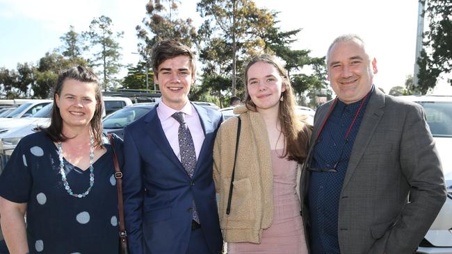 St Joseph’s College 2021 graduation ceremony. Picture: Mike Dugdale