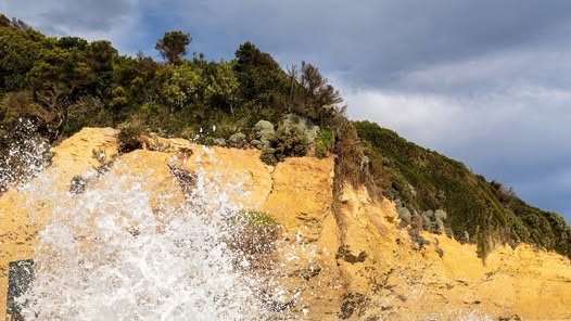 High swell and storm surge has led to the temporary closure of the Port of Port Campbell due to public safety concerns. Picture: GORCAPA