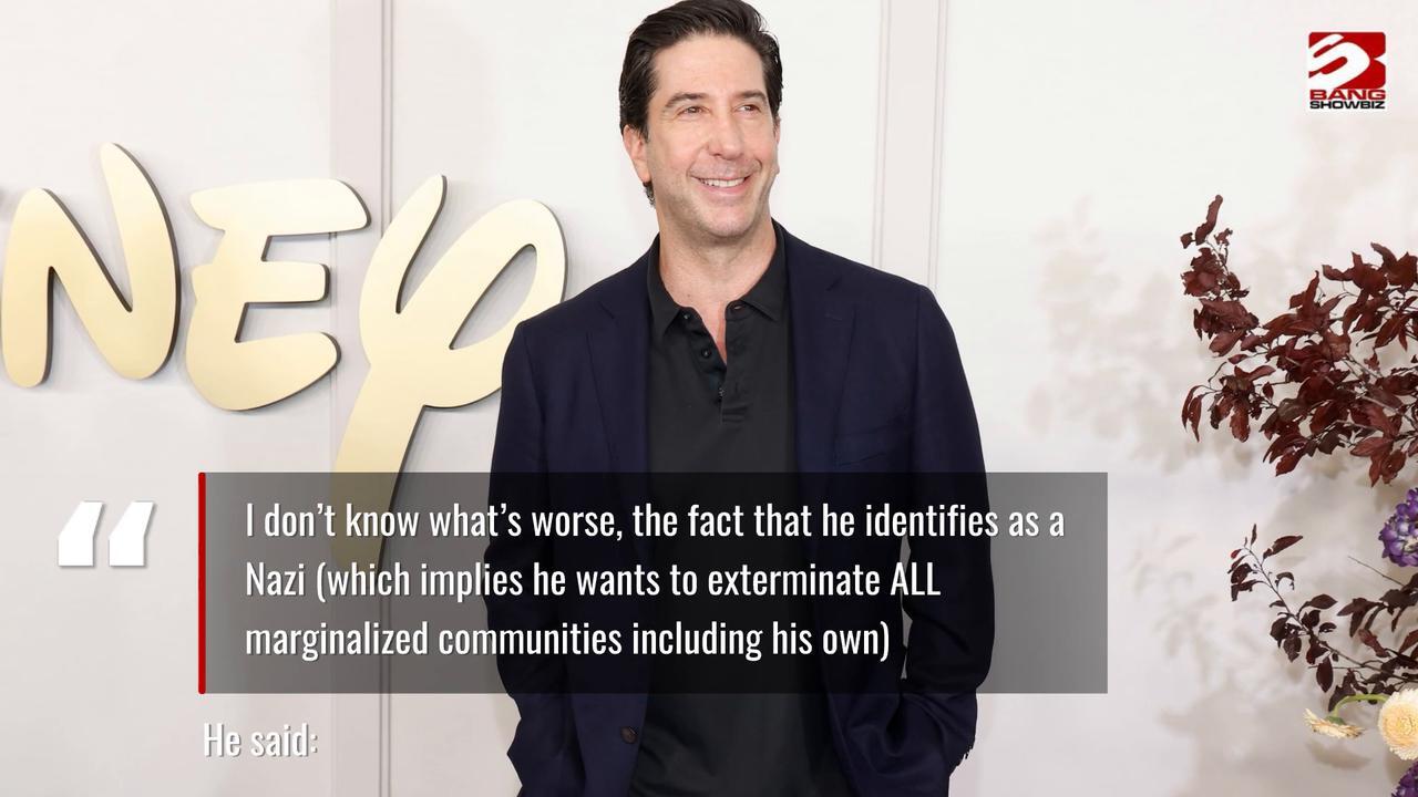 David Schwimmer has called for 'deranged' Kanye West to be banned from X