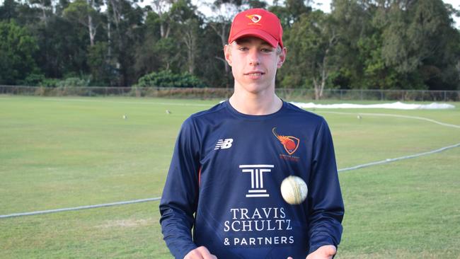 Riley Woolmer has been uncovered as one of the Sunshine Coast Scorchers Lord's Taverners players to watch. Picture: Eddie Franklin