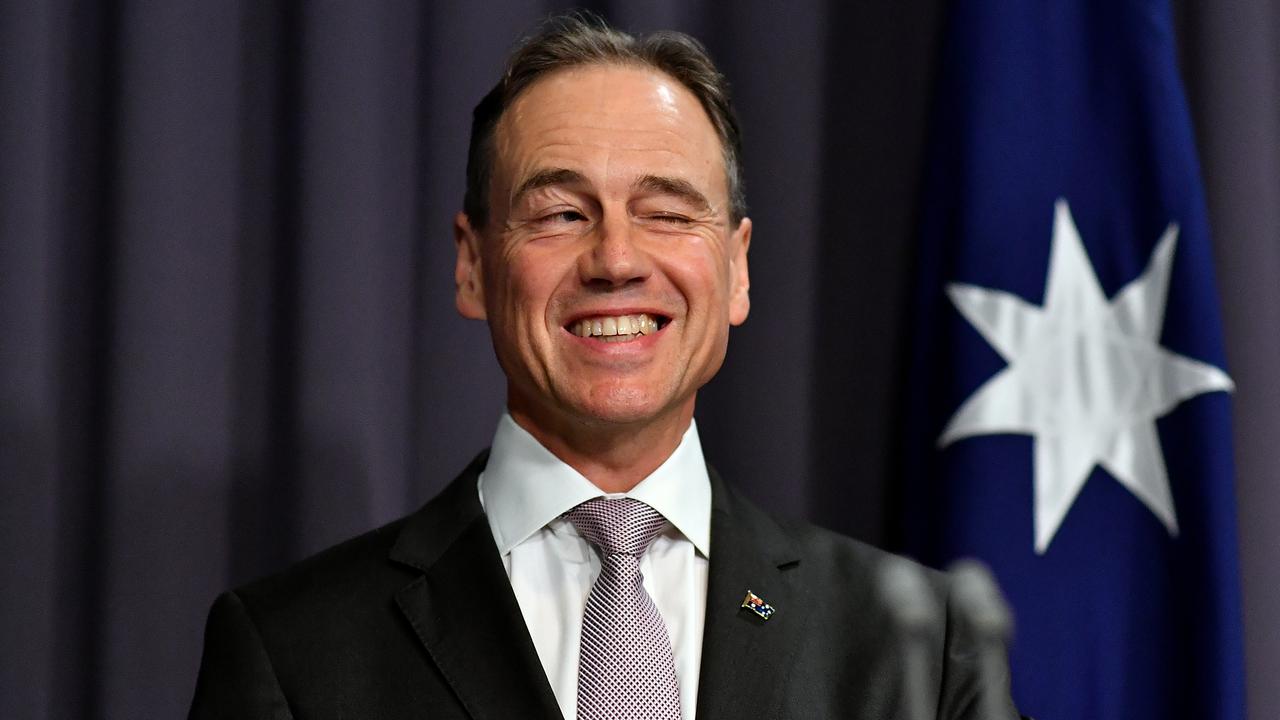 El exministro de Salud Greg Hunt en marzo de 2021. Imagen: Sam Mooy/Getty Images