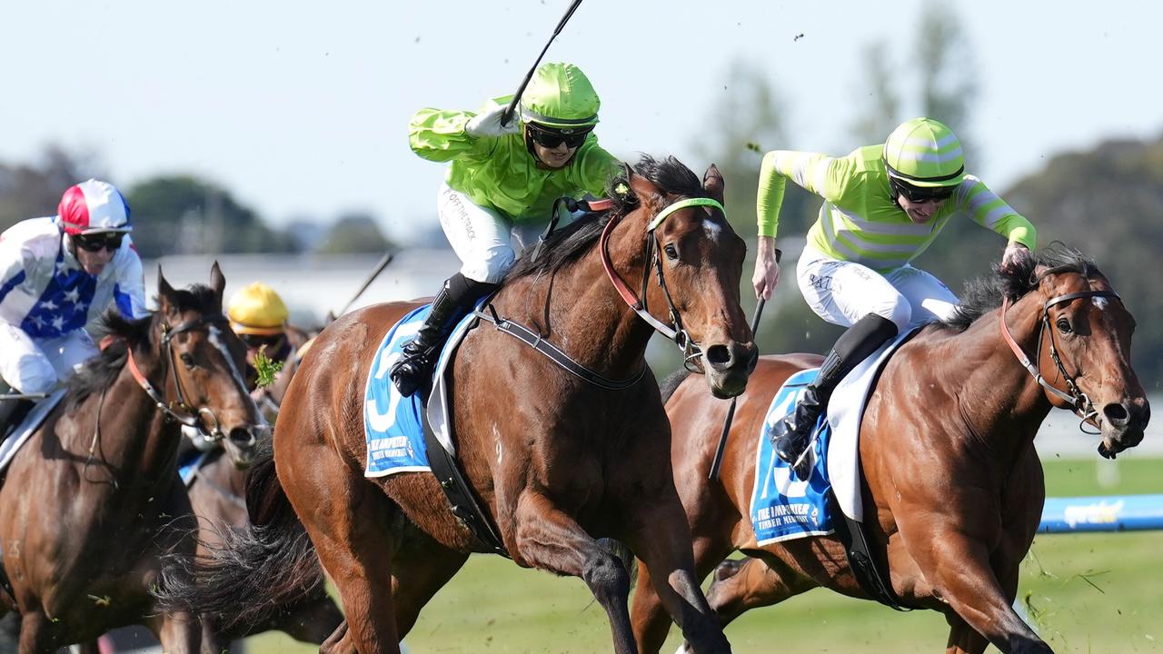 Berkeley Square will have his Zipping Classic prospects enhanced with a heavy track. Picture: Scott Barbour/Racing Photos via Getty Images