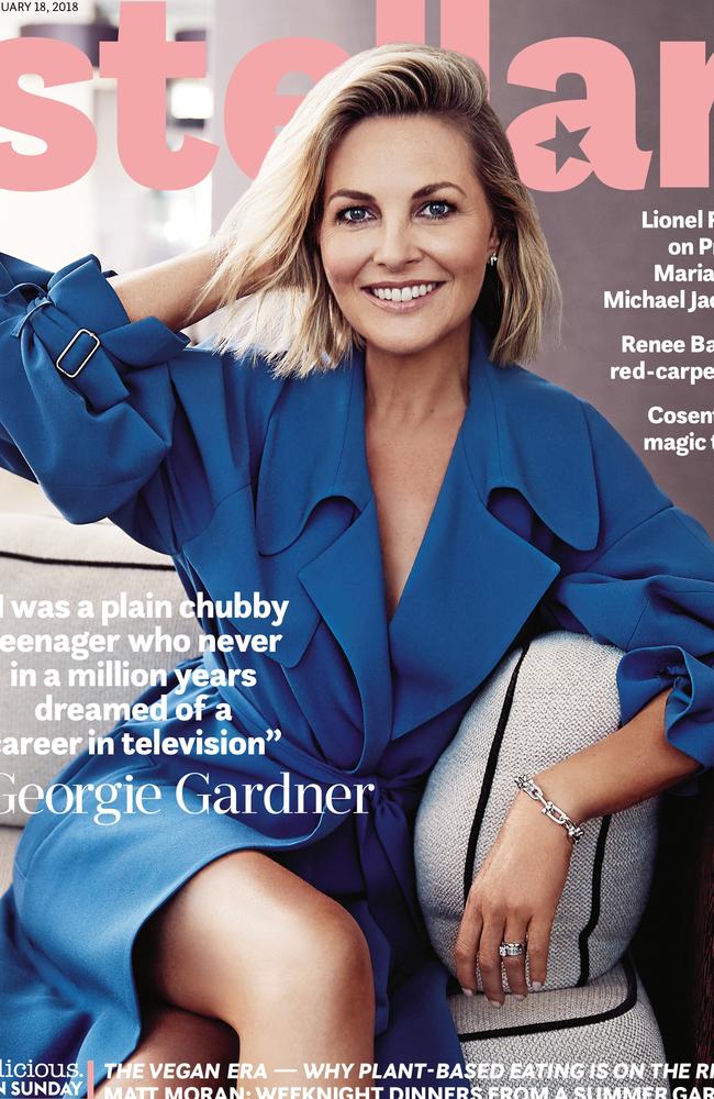 Georgie Gardiner appears on the cover of Stellar.