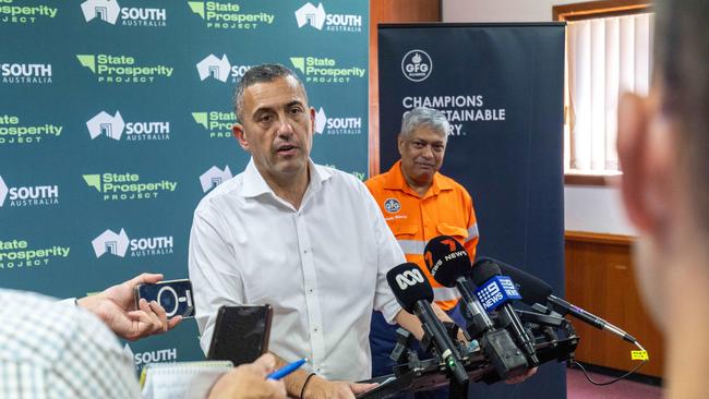 Upper Spencer Gulf. Whyalla Steelworks Presser. Picture: Ben Clark