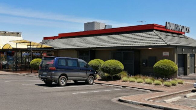 The Hungry Jack's in Modbury where the victim was picked up from.