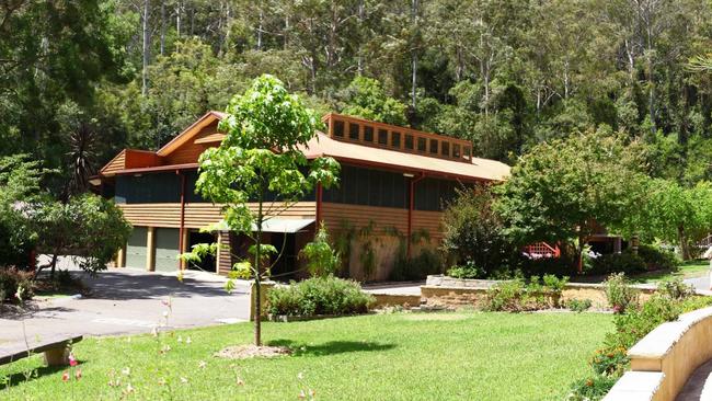 The site of the Mangrove Yoga Ashram. on the NSW Central Coast. Picture: Facebook