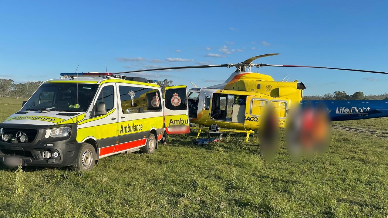 Motorcyclist airlifted to Bundaberg Hospital after crash on Anzac Day ...