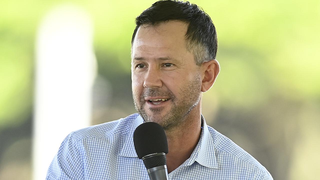 Ponting was back in commentary today. Picture: Getty Images