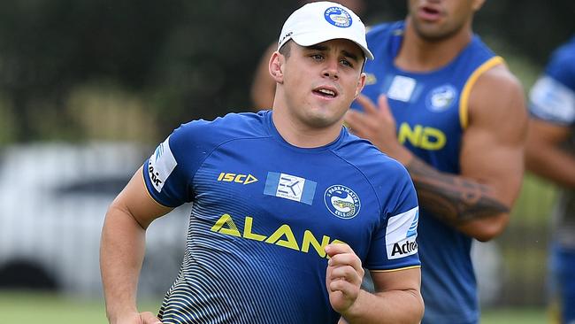 Reed Mahoney’s deal has been extended by the Eels. (AAP Image/Dan Himbrechts) 