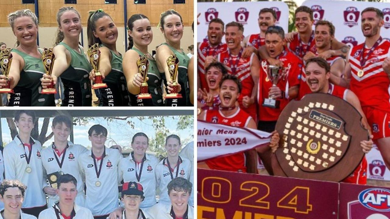 Central Queensland's top 10 sporting teams from 2024.