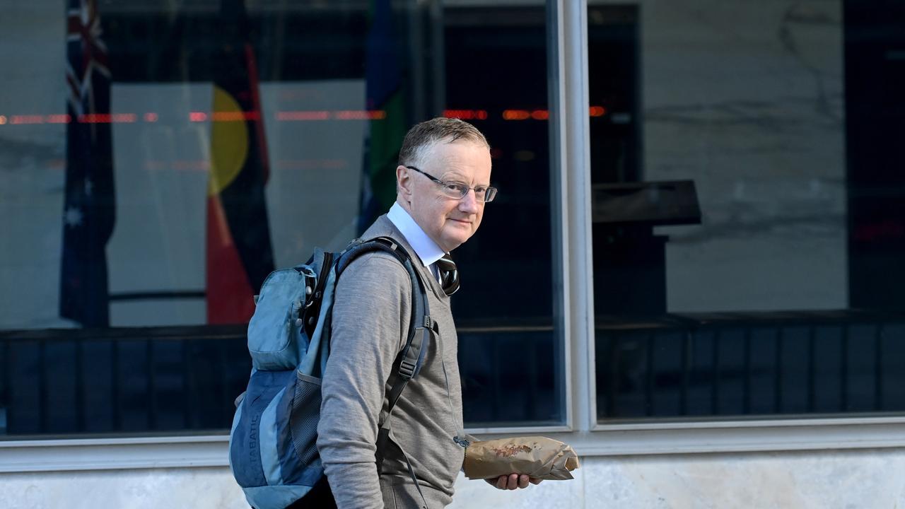 RBA Governor Philip Lowe is under pressure over a promise he made to not rise rates until 2024. Picture: NCA NewsWire / Jeremy Piper