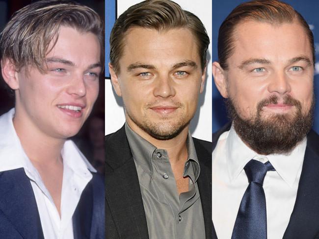 leonardo dicaprio hairstyles titanic