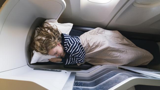 International business-class fares have been among the least affected by inflation, new data shows.