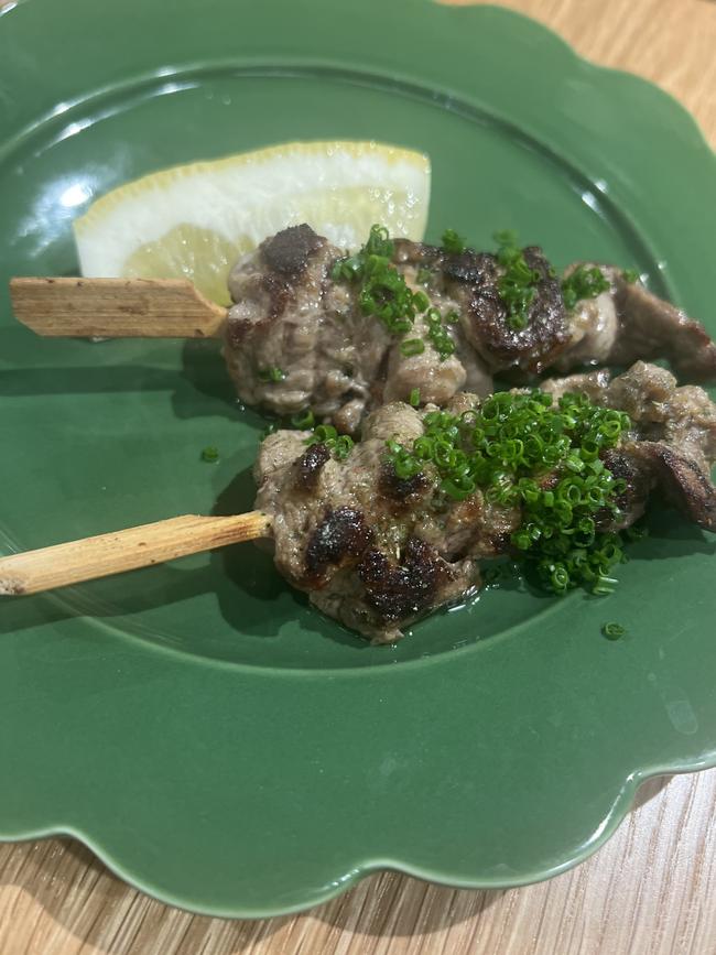 Lamb arrosticini at Roma. Picture: Supplied