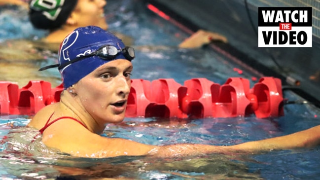 Transgender swimmers make history at Ivy League women's championships at  Harvard