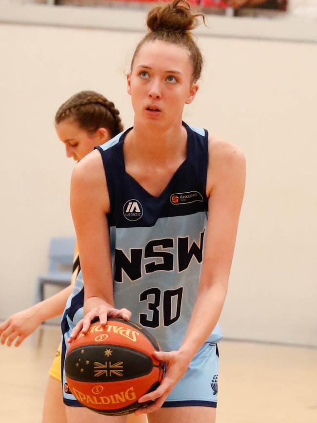 NSW player Zoe Jackson.