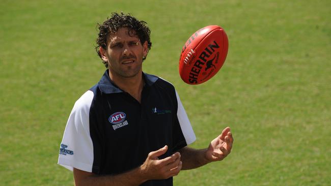 Three-time AFL premiership player Darryl White kicked four goals in the opening term for Pioneer.