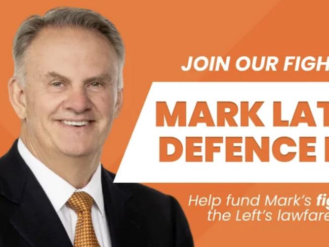 The GoFundMe will go towards a defamation suite launched against Mark Latham by independent MP Alex Greenwich. Picture: GoFundMe