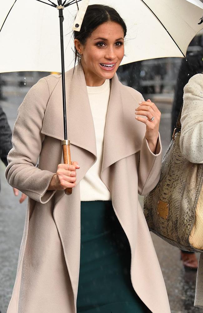 Meghan Markle learning the ropes of being a Royal. Picture: MEGA