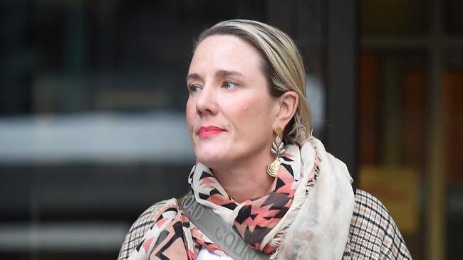 Renee Tuck told the inquest the family only got answers after her brother’s brain was donated to the Australian Sports Brain Bank. Picture: NCA NewsWire / Nicki Connolly