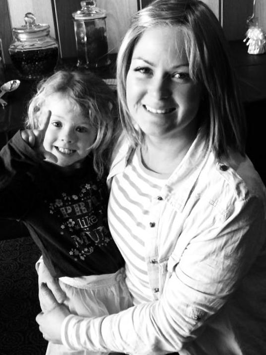 Penny Stanley with her daughter, Zoe, before Zoe was diagnosed with cancer.