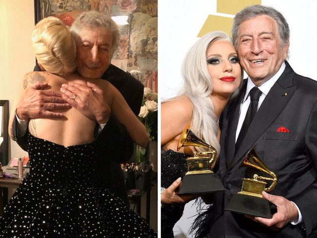 Lady Gaga pays tribute to "friend" Tony Bennett