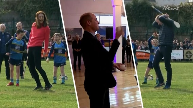 Kate shows up Wills with sporting skills, while Will juggles in Galway