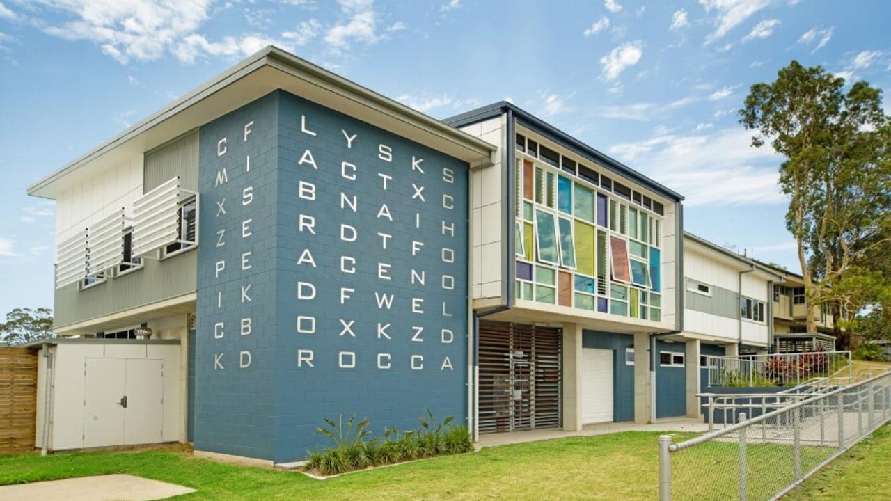 Labrador State School, where plaintiff Rachel Jack was working as a teacher’s aide when she allegedly came into contact with chickenpox. Picture: JVG Sound