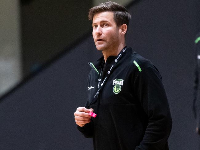 New South East Melbourne Phoenix coach Josh King. Picture: Kadek Thatcher/Phoenix Media